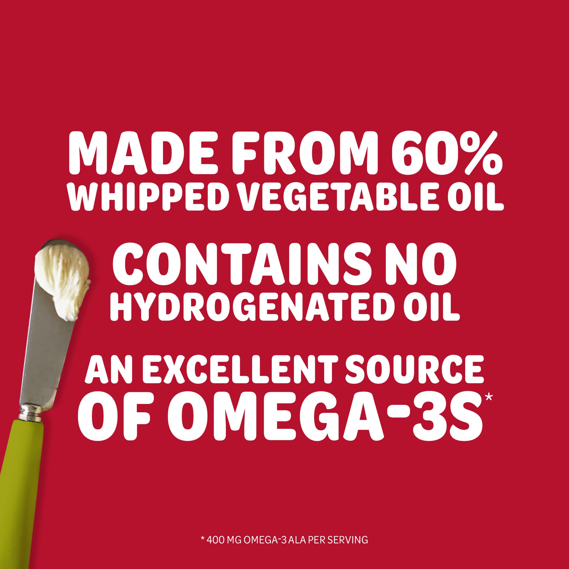 slide 5 of 5, FLEISCHMANN'S Original, 60% Whipped Vegetable Oil Spread, 11.8oz, 11.8 oz