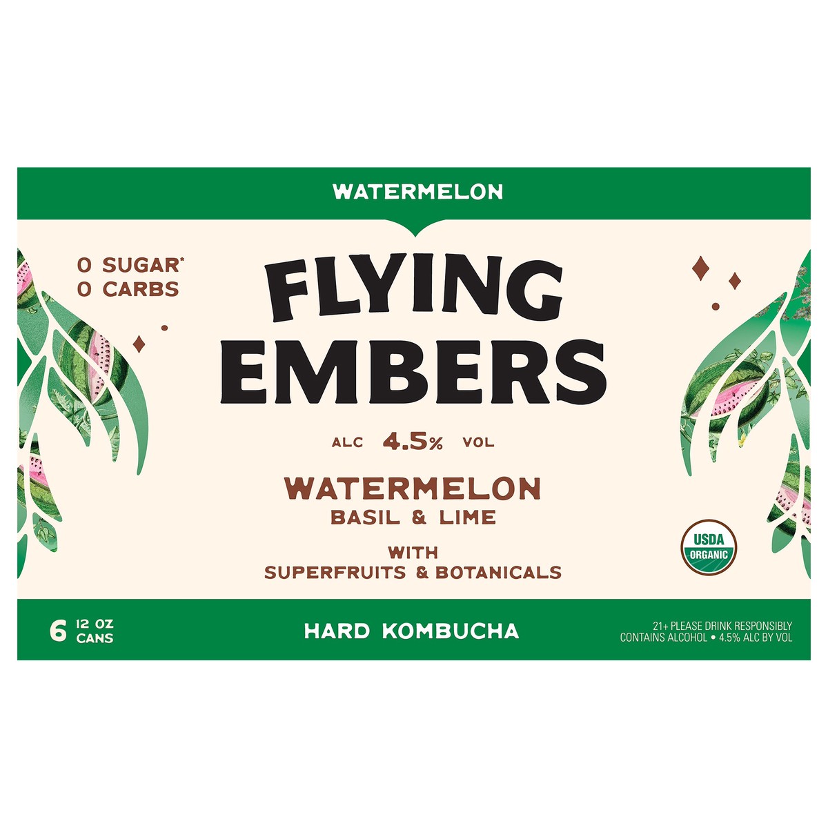 slide 12 of 12, Flying Embers Flying Embr Watermelon, 72 oz