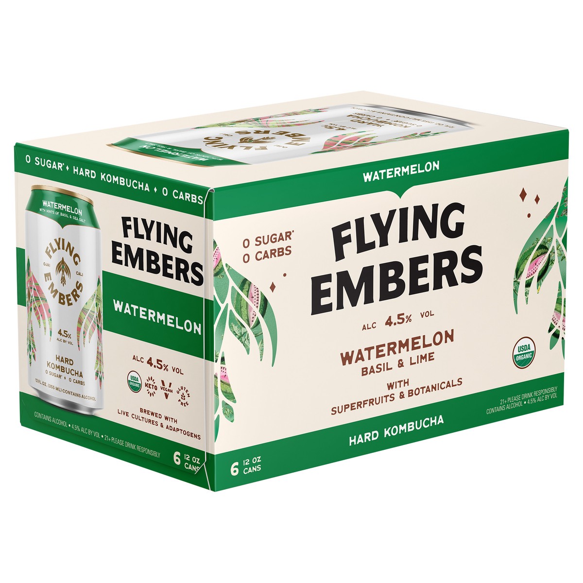 slide 3 of 12, Flying Embers Flying Embr Watermelon, 72 oz