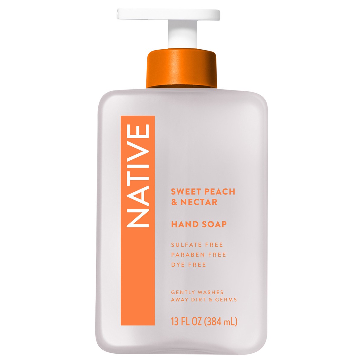 slide 2 of 2, Native Sweet Peach & Nectar Liquid Hand Soap 13 fl oz, 13 fl oz