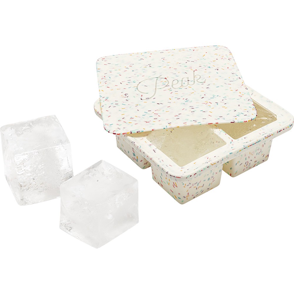 slide 1 of 1, W & P (Peak) Xl Ice Mold - White Speckled, other