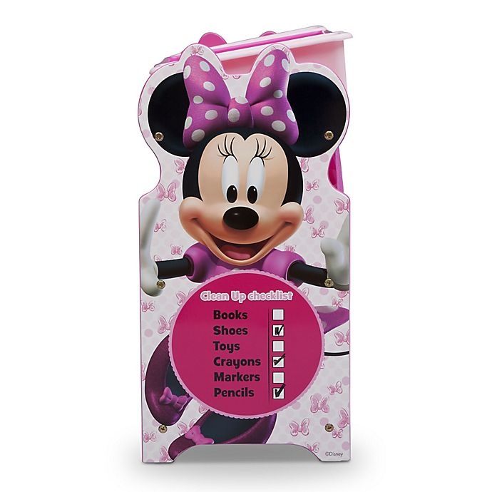 slide 4 of 5, Delta Children Delta Disney Minnie Mouse 9-Bin Organizer - Pink, 1 ct