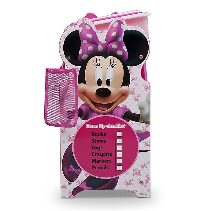 slide 5 of 5, Delta Children Delta Disney Minnie Mouse 9-Bin Organizer - Pink, 1 ct