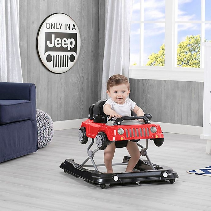 slide 4 of 6, Jeep Classic Wrangler 3-in-1 Grow With Me Walker - Red, 1 ct