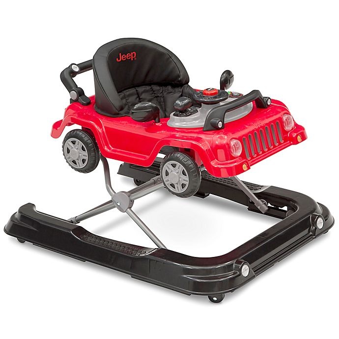 slide 1 of 6, Jeep Classic Wrangler 3-in-1 Grow With Me Walker - Red, 1 ct