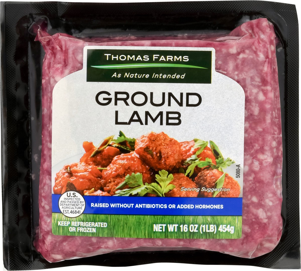 slide 3 of 13, Thomas Farms Ground Lamb 16 oz, 16 oz