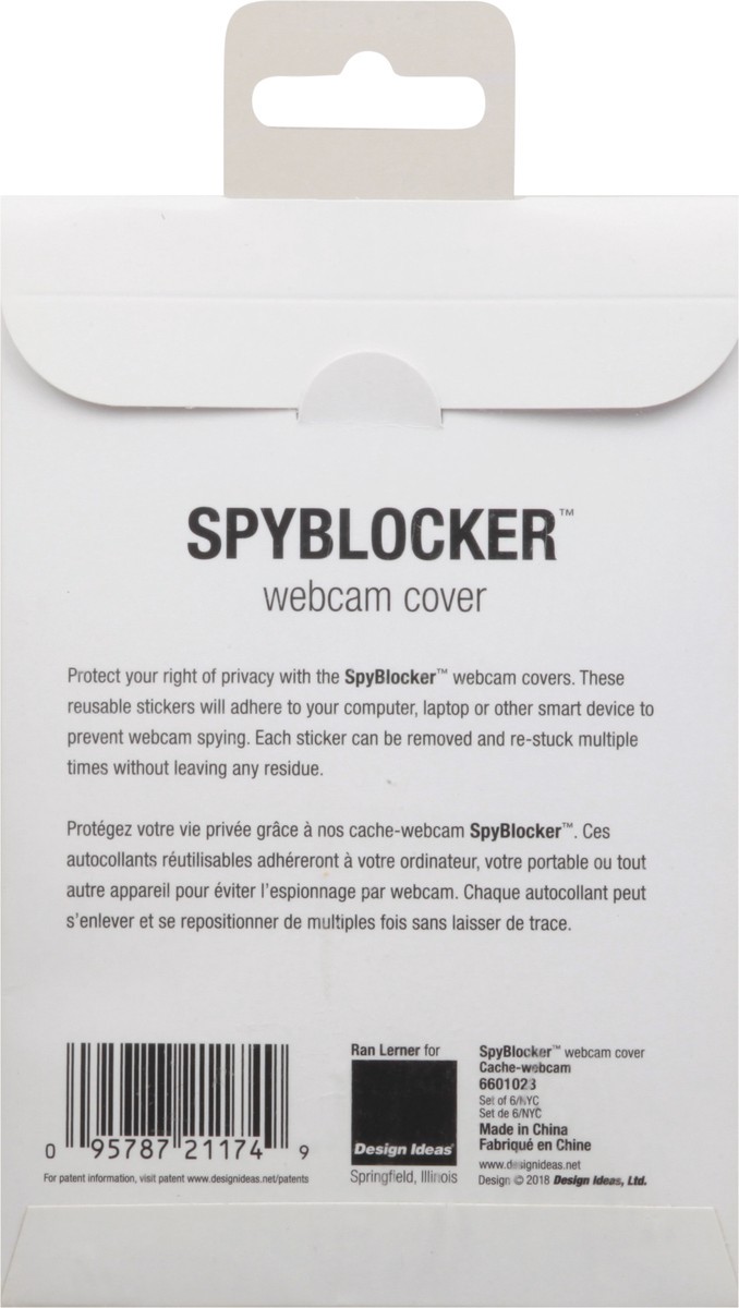 slide 7 of 8, Design Ideas Spyblocker Webcam Cover 1 ea, 1 ea