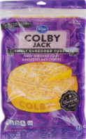 slide 1 of 1, Kroger Finely Shredded Colby Jack Cheese, 16 oz