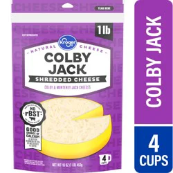 Kroger Finely Shredded Colby Jack Cheese