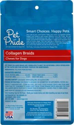 Pet Pride Collagen Braids Dog Chews