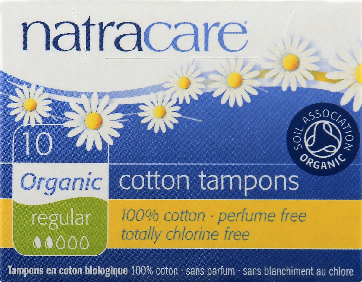 slide 1 of 11, Natracare Tampons 10 ea, 10 ct