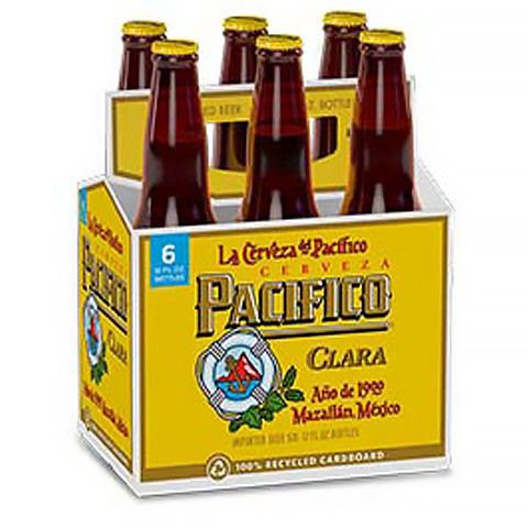 slide 1 of 1, Pacifico Clara Bottle, 12 oz
