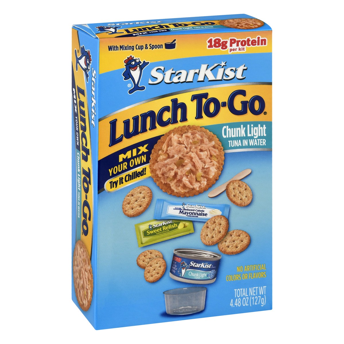 slide 6 of 9, StarKist Lunch To-Go Chunk Light Tuna in Water Lunch Kit 1 ea, 1 ct