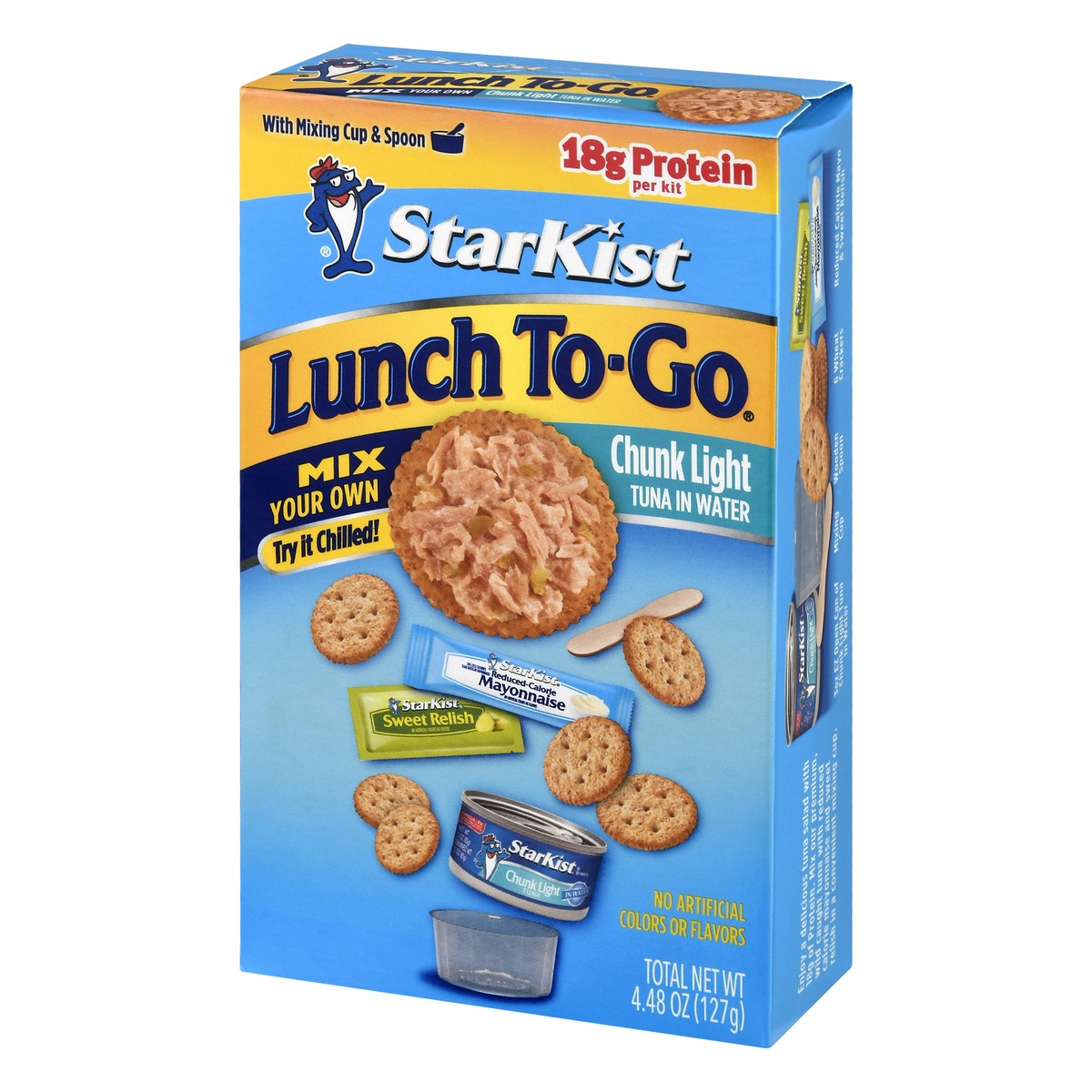 slide 3 of 9, StarKist Lunch To-Go Chunk Light Tuna in Water Lunch Kit 1 ea, 1 ct