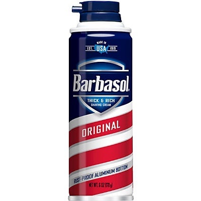 slide 1 of 1, Barbasol Original Shave Cream, 6 oz