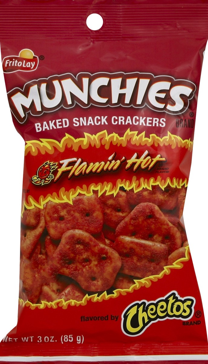 slide 1 of 5, Munchies Baked Snack Crackers 3 oz, 3 oz