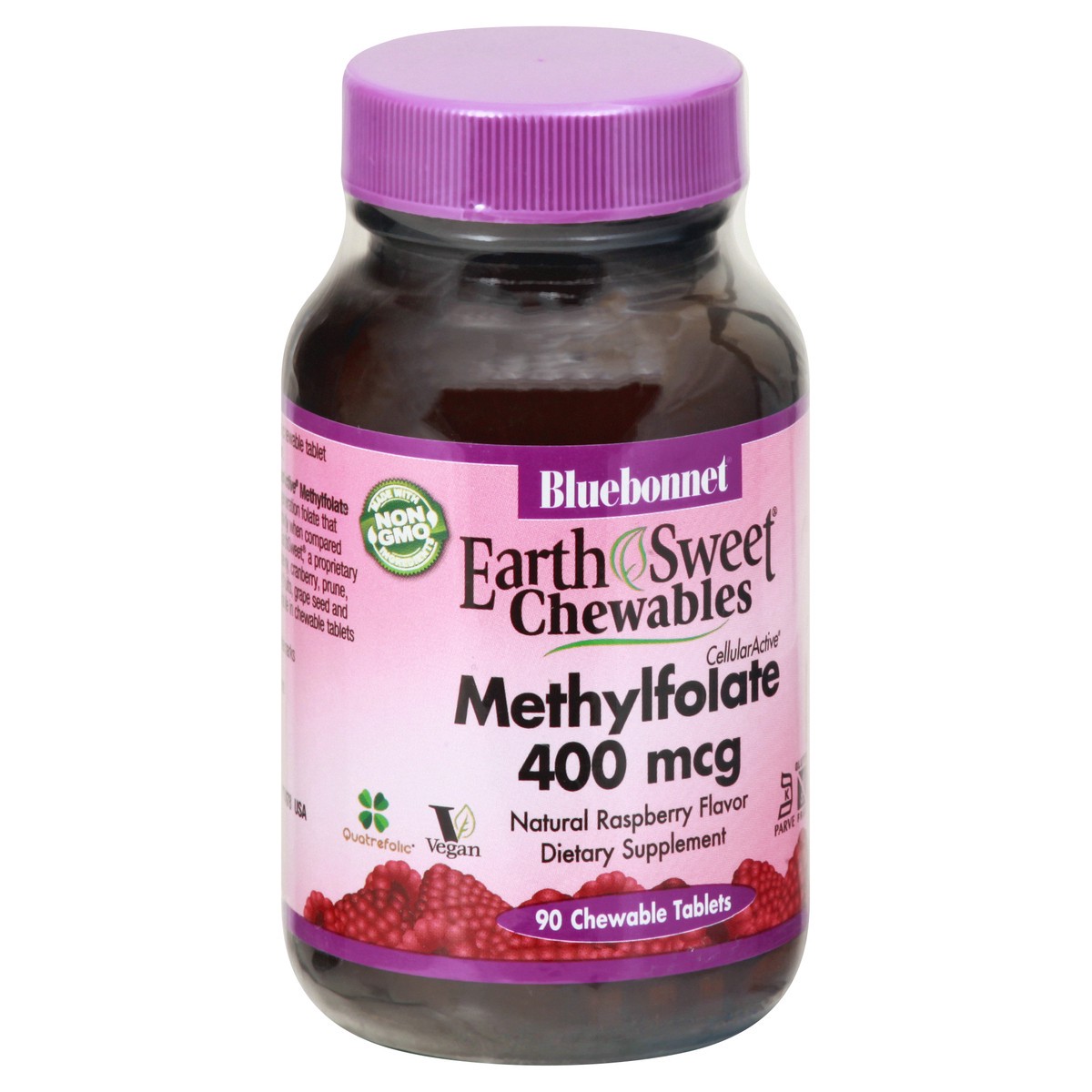 slide 2 of 12, Bluebonnet Nutrition Methylfolate 400 Mcg, 90 ct