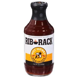 Rib Rack Hot Honey BBQ Sauce 19 oz