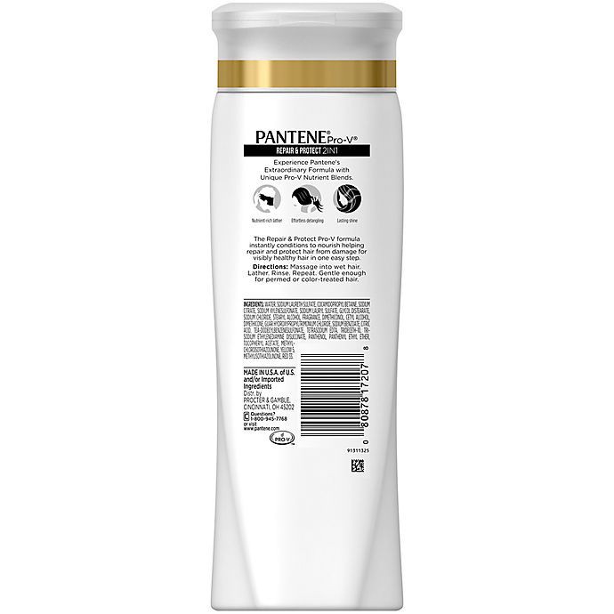 slide 2 of 5, Pantene Pro-V Repair And Protect 2 in 1 Shampoo And Conditioner, 12.6 fl oz