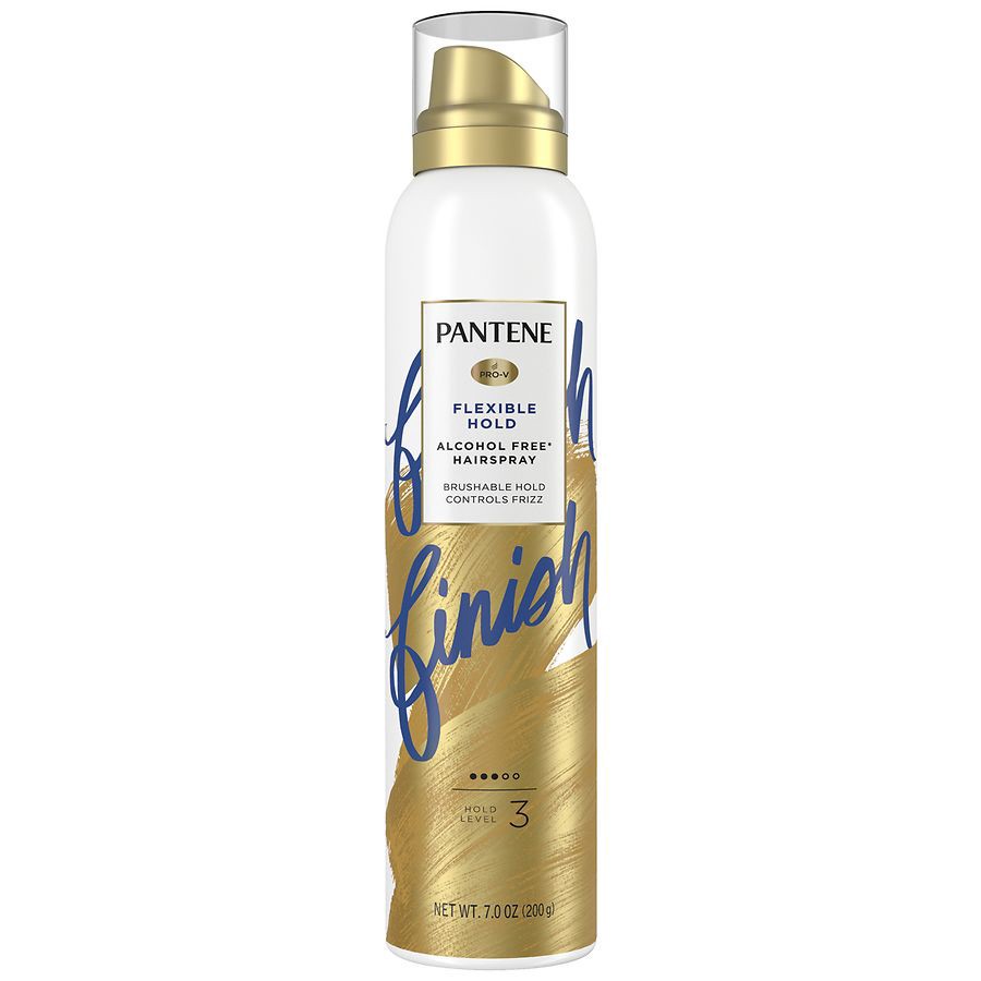 slide 4 of 5, PANTENE Pro-V Flexible Hold Alcohol Free* Level 3 Hairspray, 7.0 oz, 7 oz