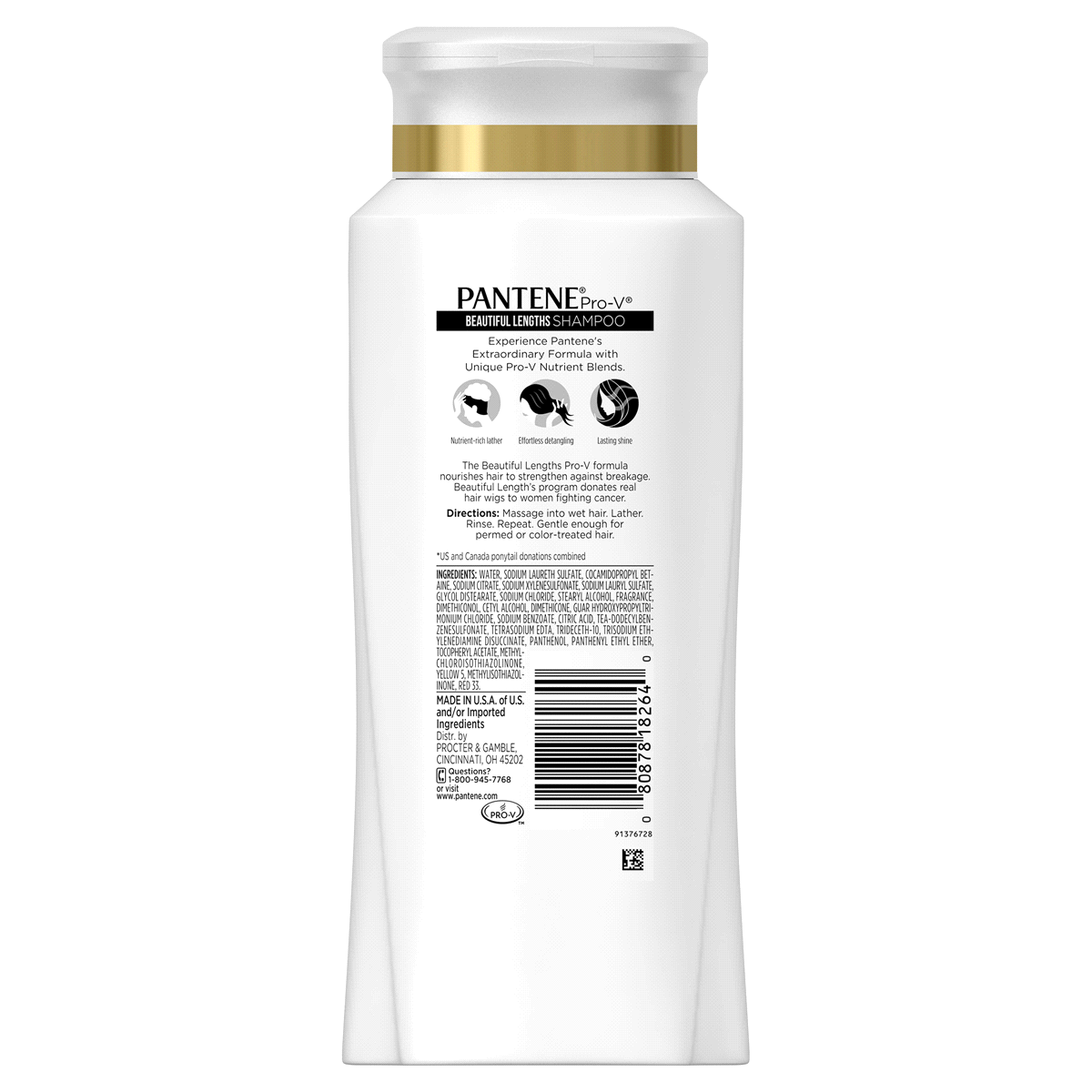 slide 3 of 3, Pantene Shampoo 20.1 oz, 20.1 oz