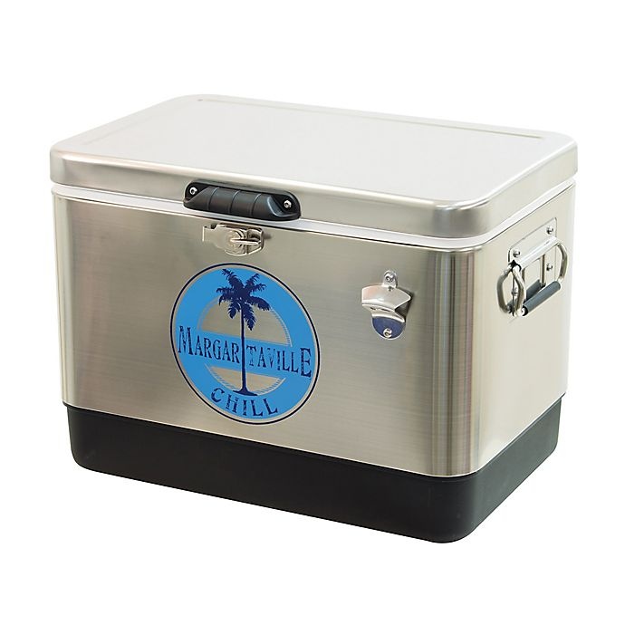 slide 3 of 3, Margaritaville Stainless Steel Cooler, 54 qt