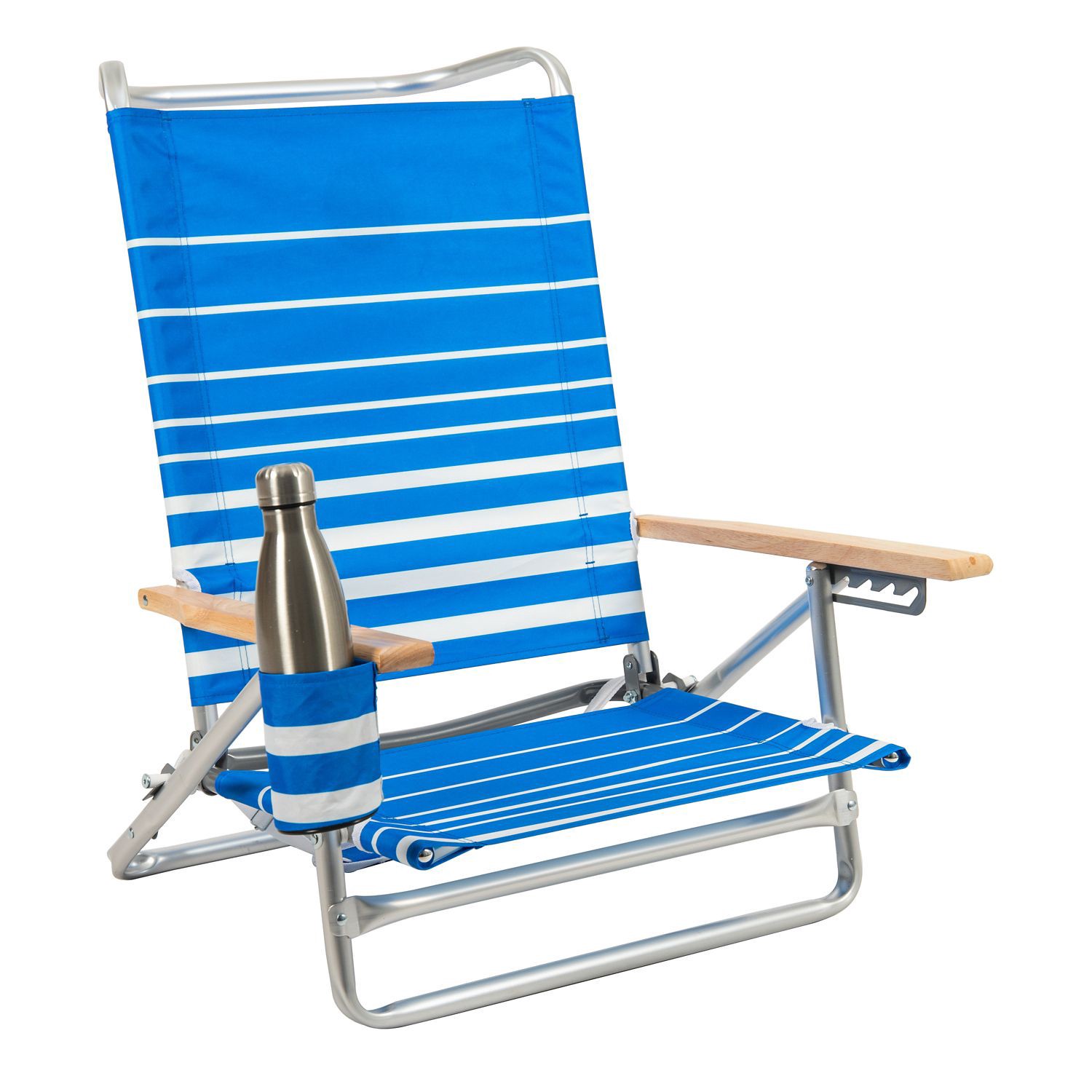 slide 3 of 16, SUMMER PATIO 5 Pos Hb Bch Chair, 1 ct