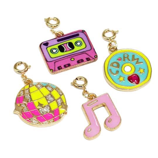 slide 1 of 4, Music Charms By Creatology, 4ct., 4 ct