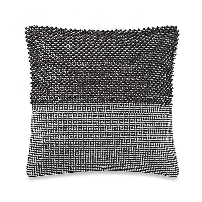 slide 1 of 1, Kenneth Cole Reaction Home Fusion Woven Square Throw Pillow - Blue, 1 ct
