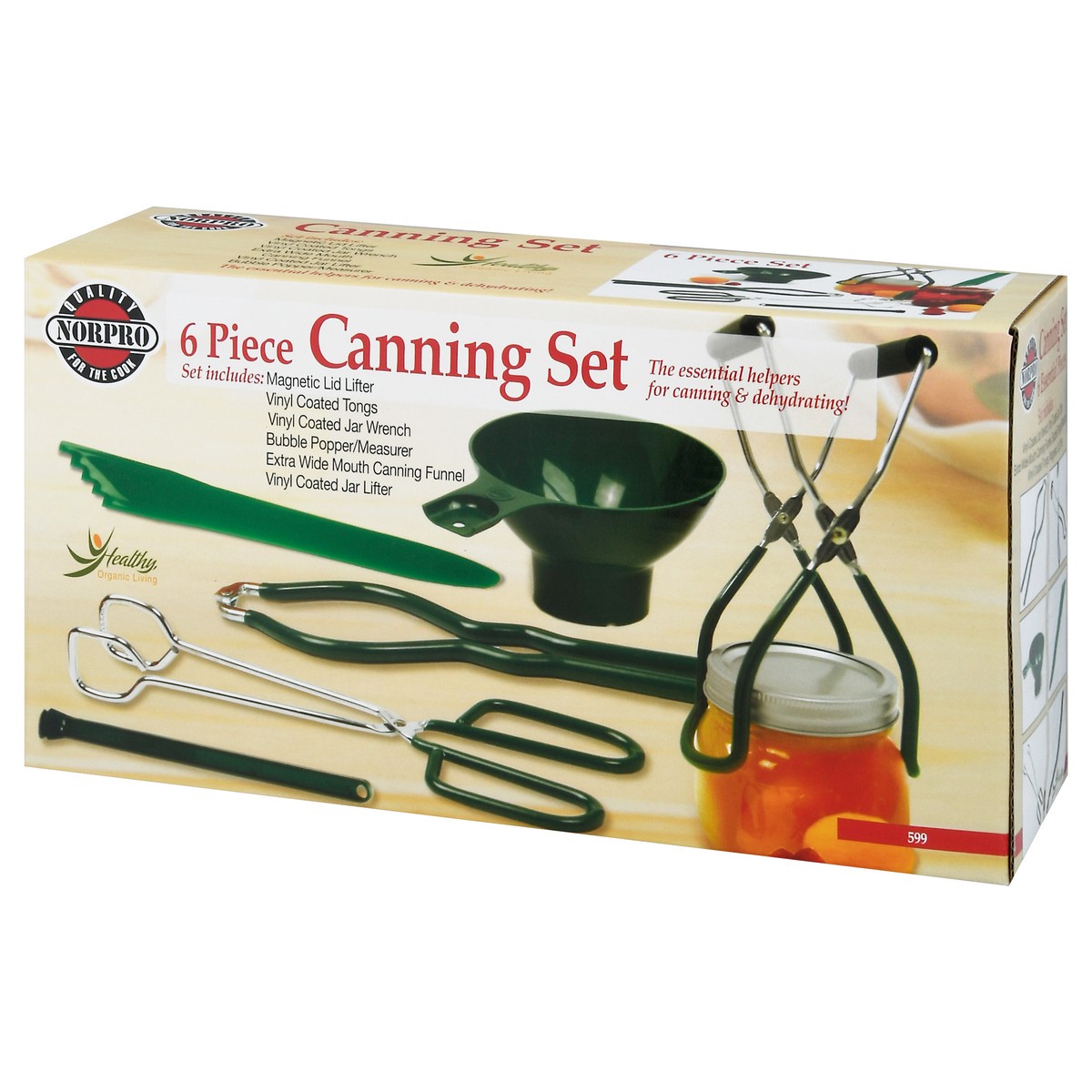 slide 7 of 12, Norpro 5-Piece Canning Set - Green, 5 ct