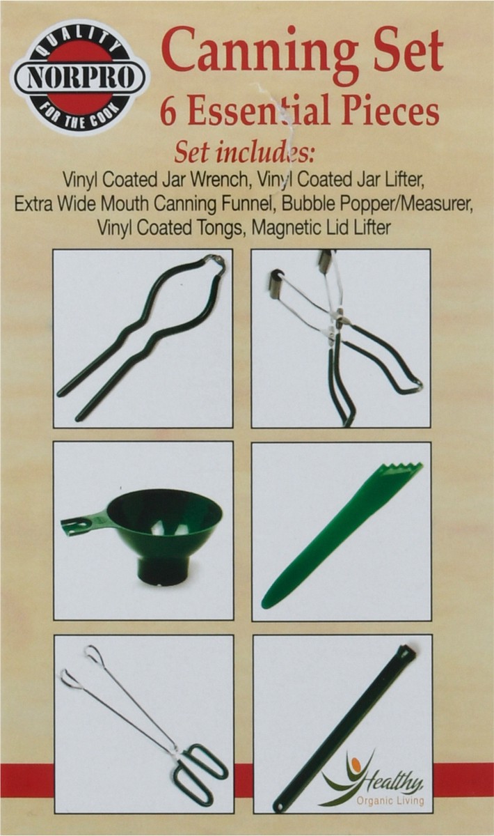 slide 10 of 12, Norpro 5-Piece Canning Set - Green, 5 ct