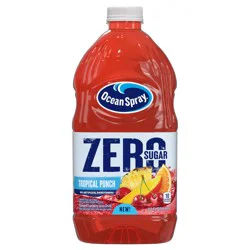 Ocean Spray Zero Sugar Tropical Punch Juice Drink, 64 fl oz