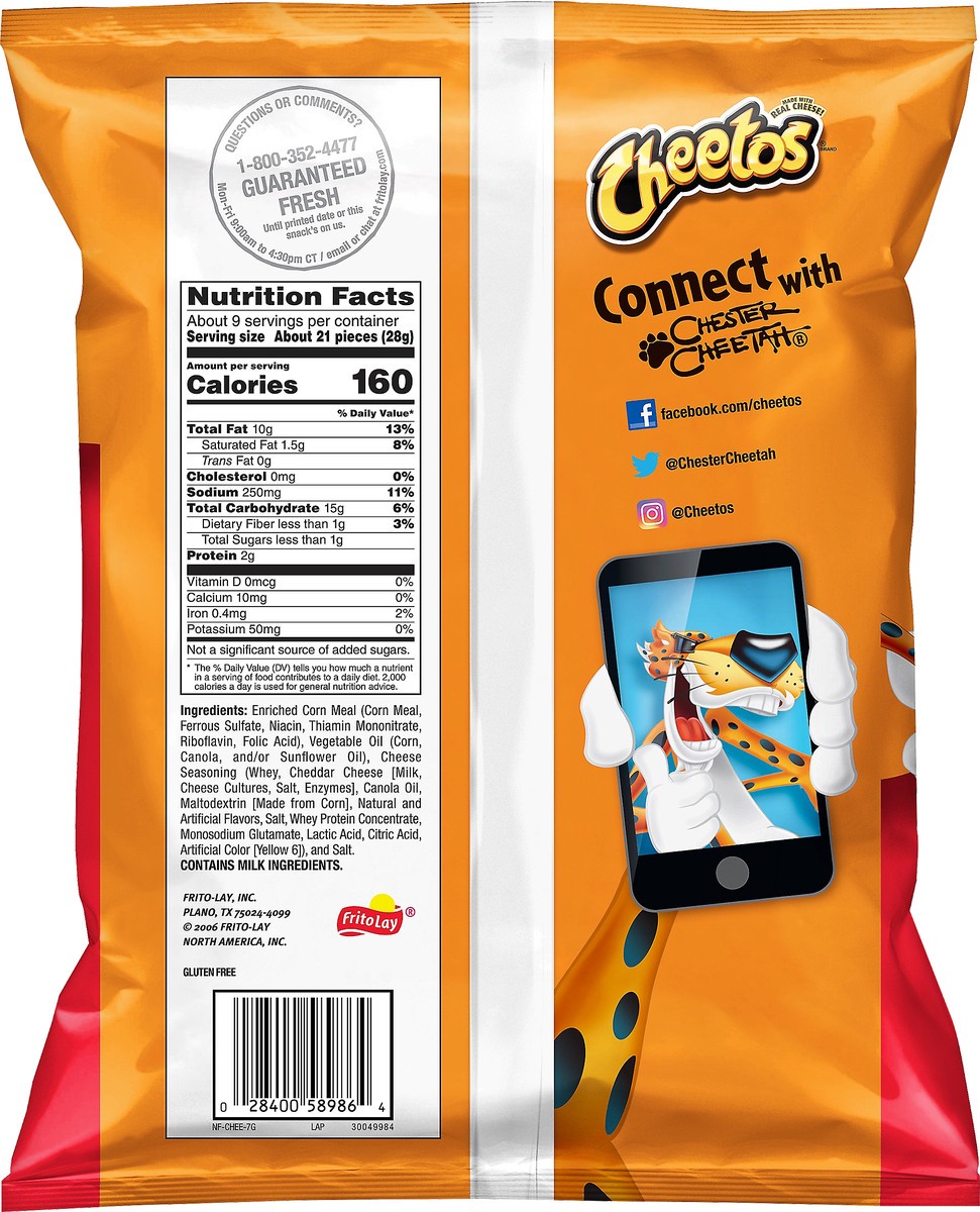 slide 3 of 4, Cheetos Cheese Flavored Snacks, 8.5 oz
