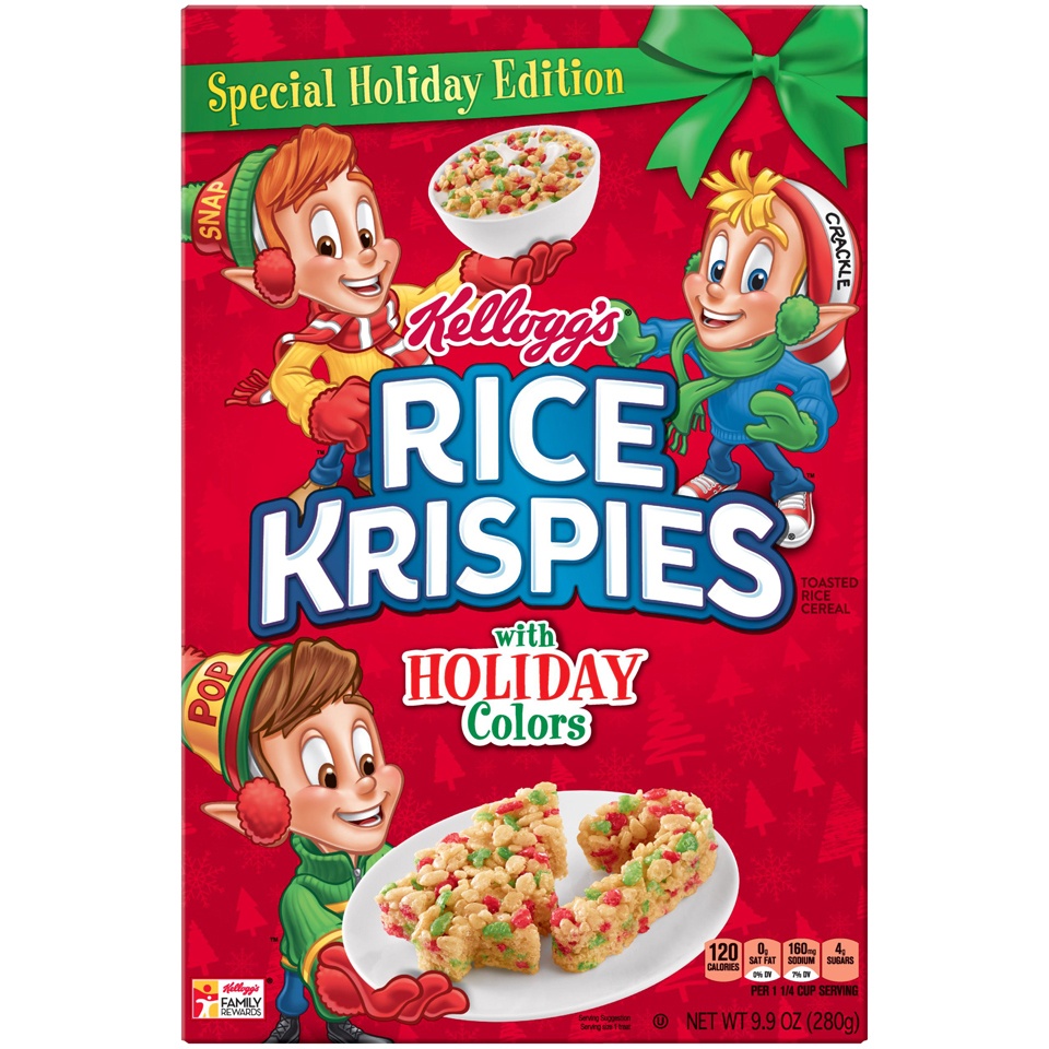 slide 2 of 5, Kellogg's Rice Krispies Cereal, 9.9 oz