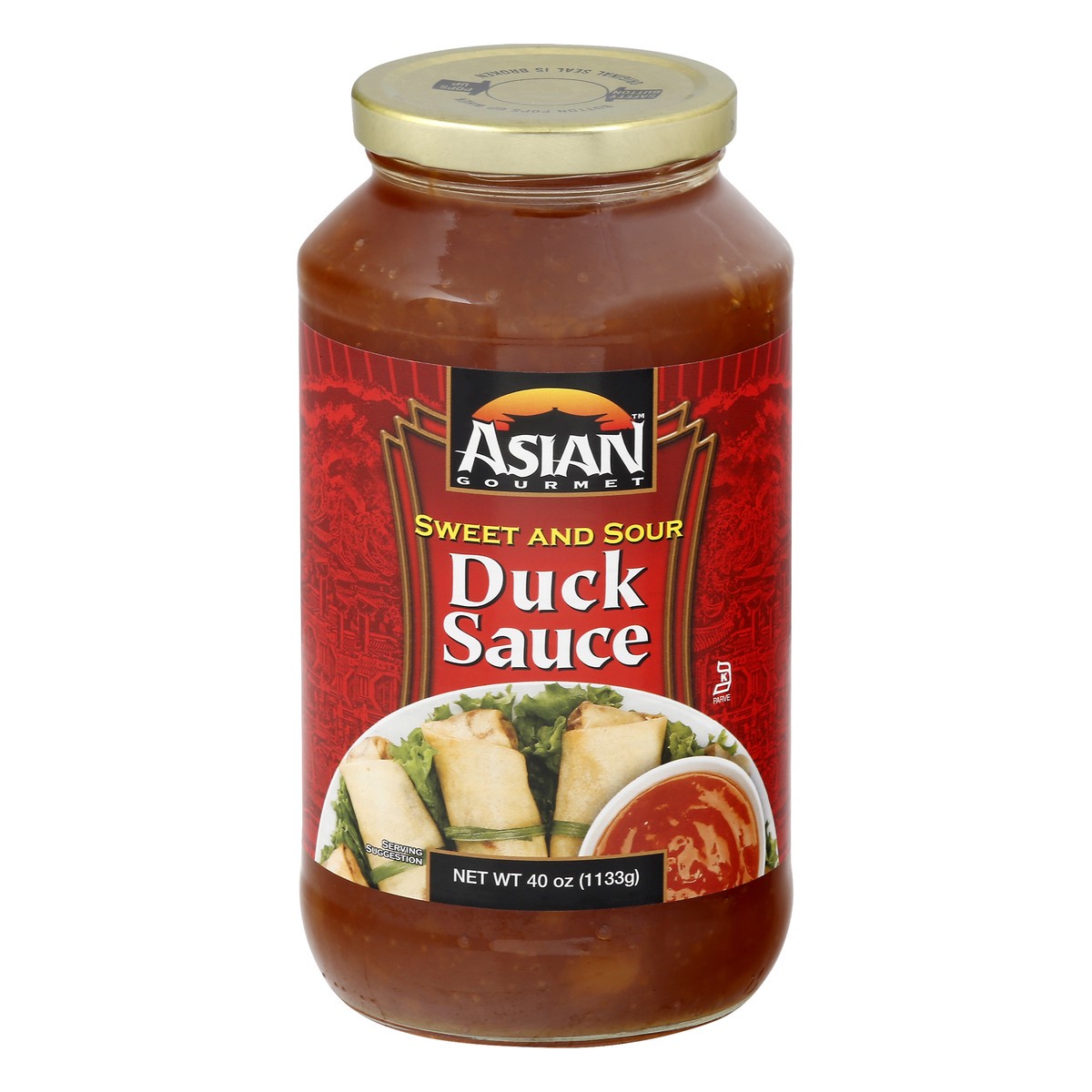 slide 9 of 9, Asian Gourmet Asngmt Sauce Sweet&Sour Duck, 40 oz