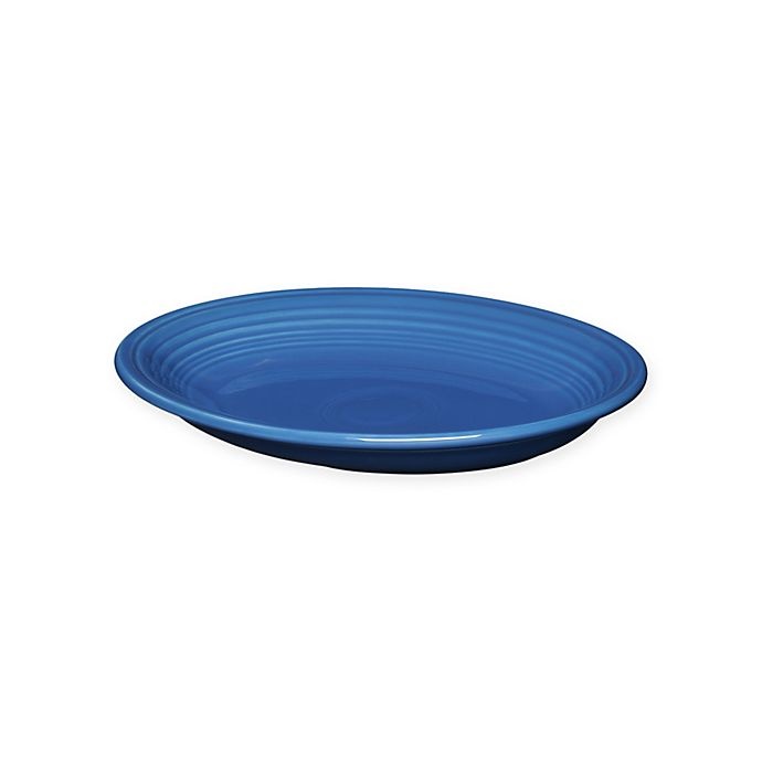 slide 1 of 3, Fiesta Oval Platter - Lapis, 11.6 in