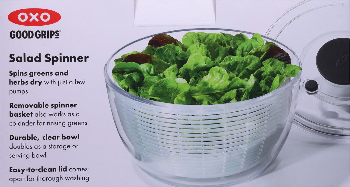 slide 4 of 12, OXO Salad Spinner, 1 ct