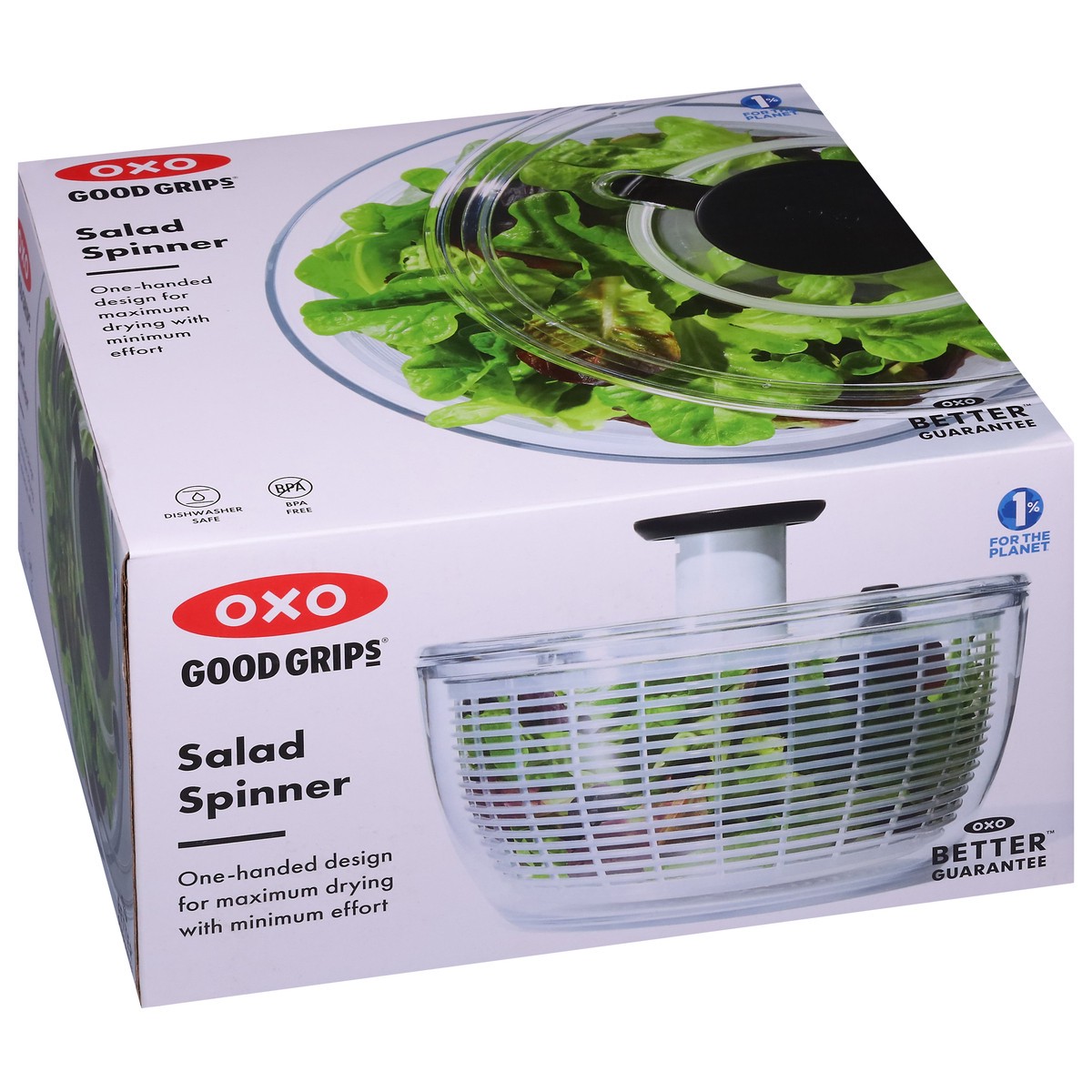 slide 8 of 12, OXO Salad Spinner, 1 ct
