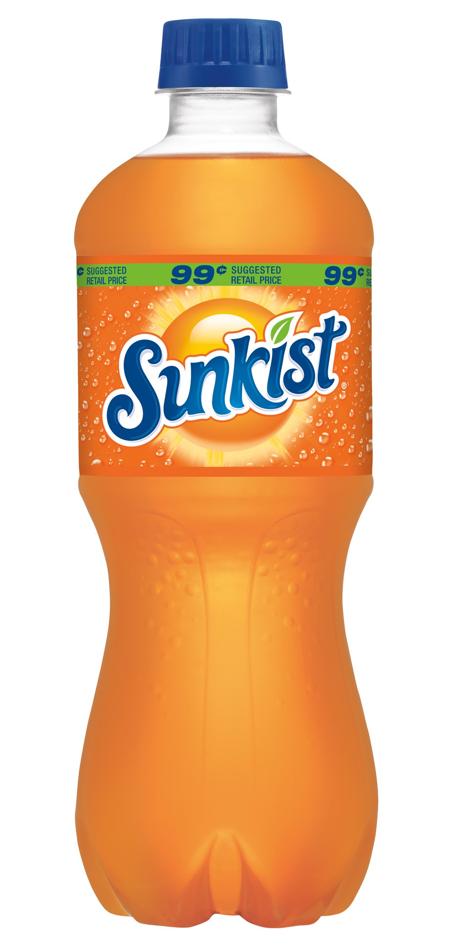 slide 1 of 1, Sunkist Orange Soda - 20 oz, 20 oz