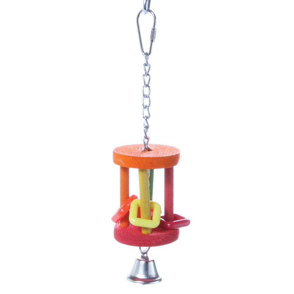 slide 1 of 1, All Living Things Hanging Barrel Bird Toy, 1 ct