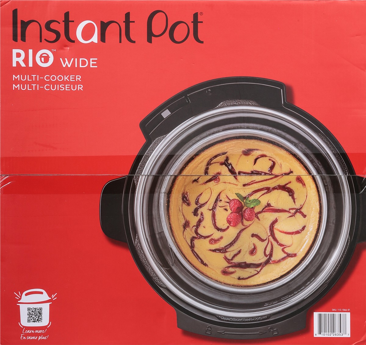 slide 9 of 10, Instant Pot Rio Wide 7.5 Quarts 7 in 1 Multi-Cooker 1 ea, 1 ct