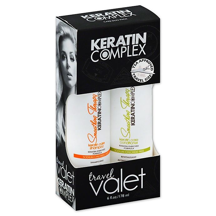 slide 1 of 1, Keratin Complex Travel Valet Duo, 6 oz