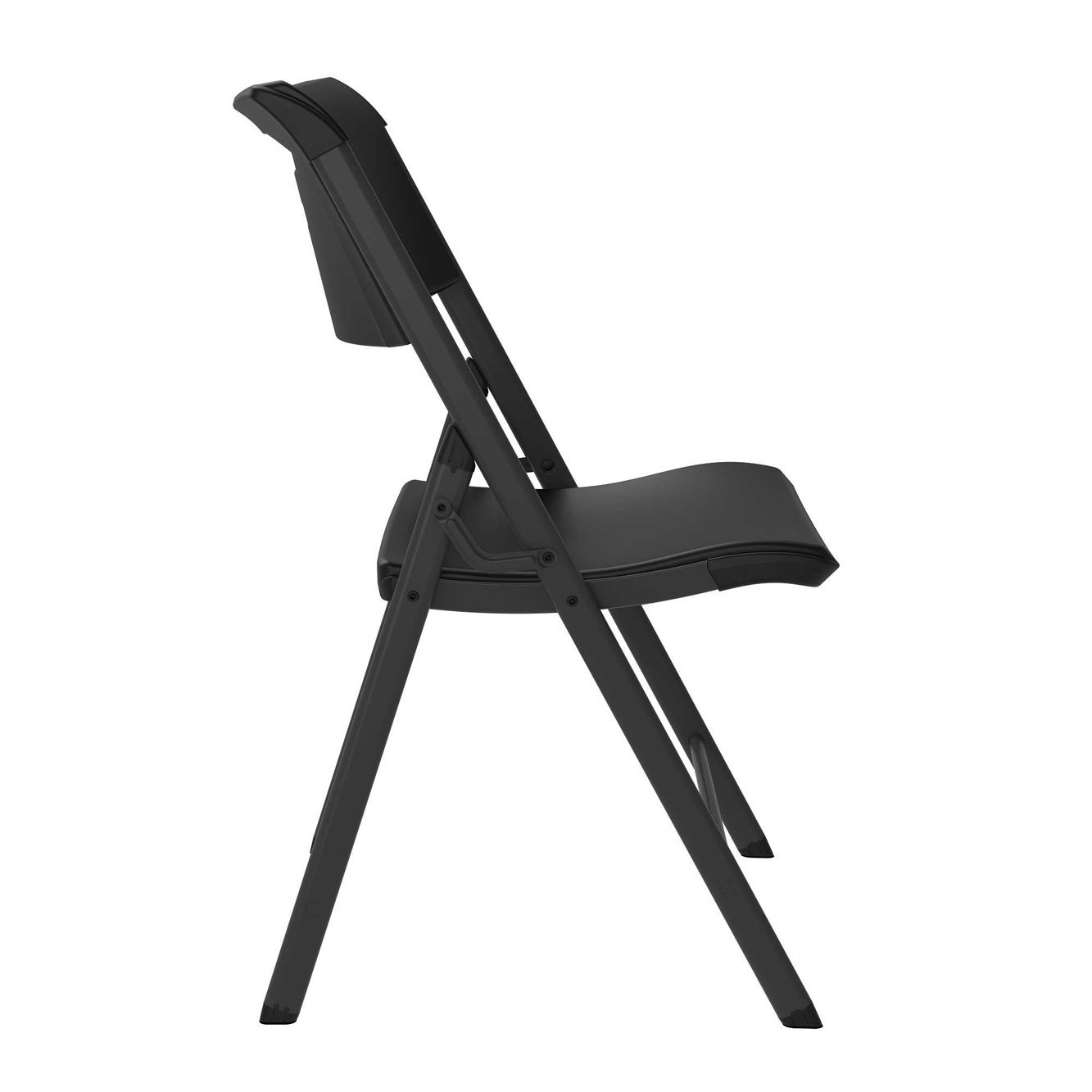 slide 5 of 6, Lifetime Products Inc Lifetime Commercial Folding Chair, Black, 