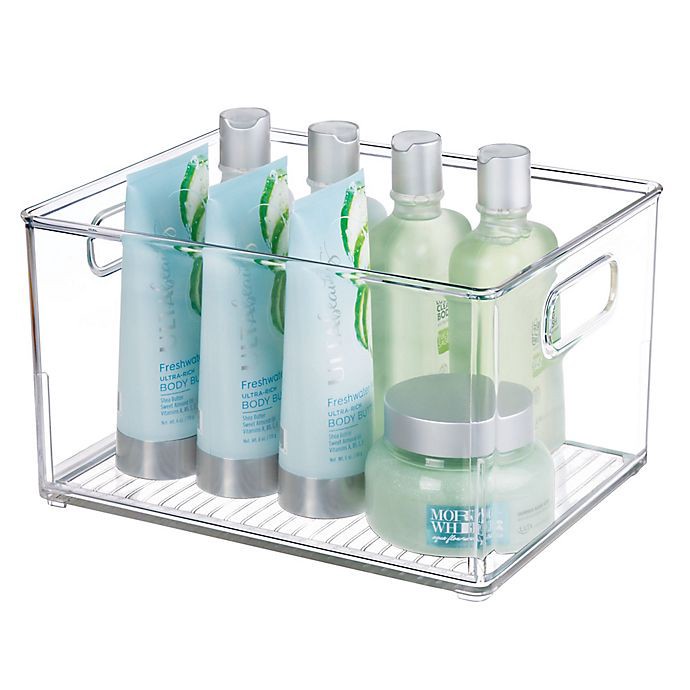 slide 2 of 2, InterDesign iDesign Bath Small Bin, 1 ct