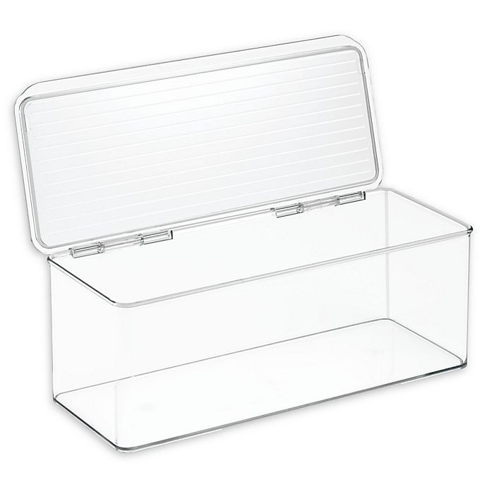 slide 1 of 7, iDesign(TM) iDesign Kitchen Binz Container with Lid, 4.7 qt