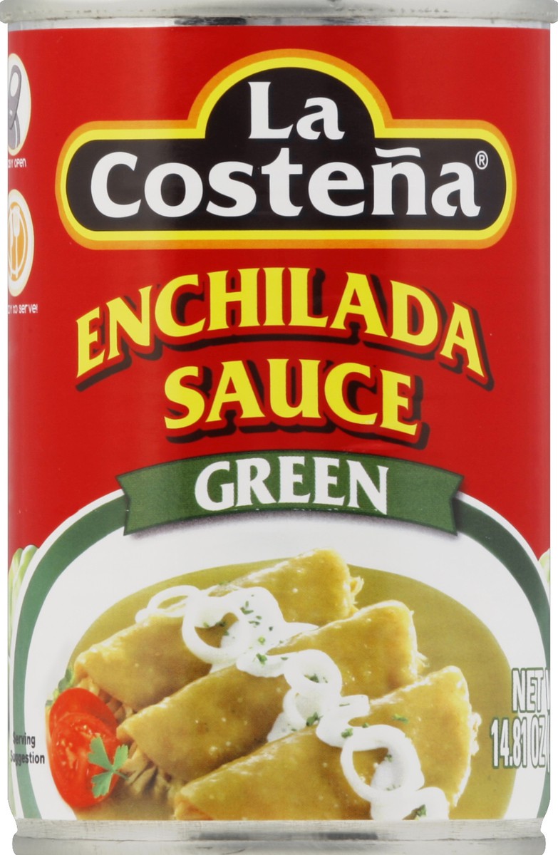 slide 2 of 2, La Costeña Enchilada Sauce, Green, 14.81 oz