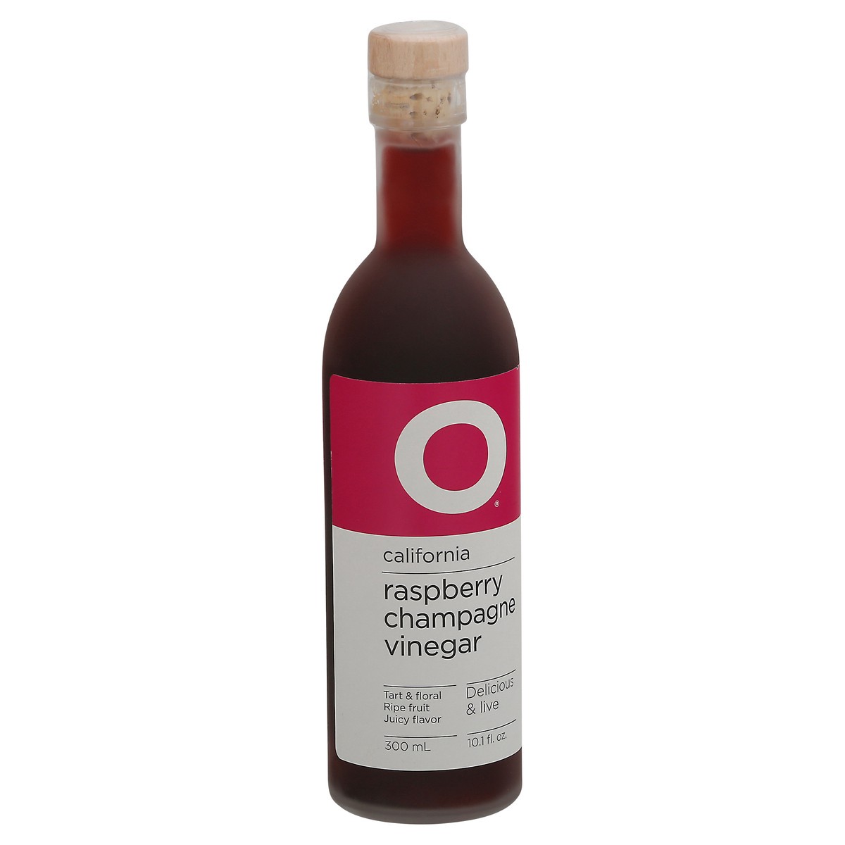 slide 8 of 9, O California Raspberry Champagne Vinegar 10.1 fl oz Bottle, 10.1 fl oz