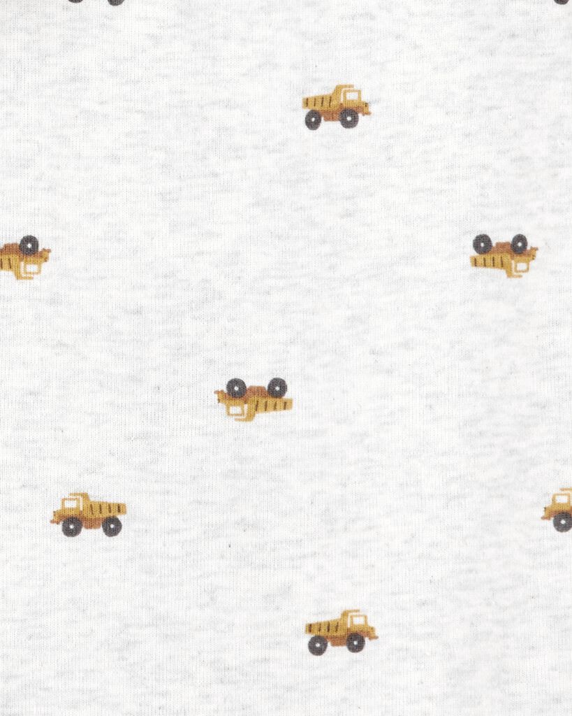 slide 2 of 8, Carter's Carters 5-Pack Construction Short-Sleeve Cotton Bodysuits Multi 9M, 1 ct