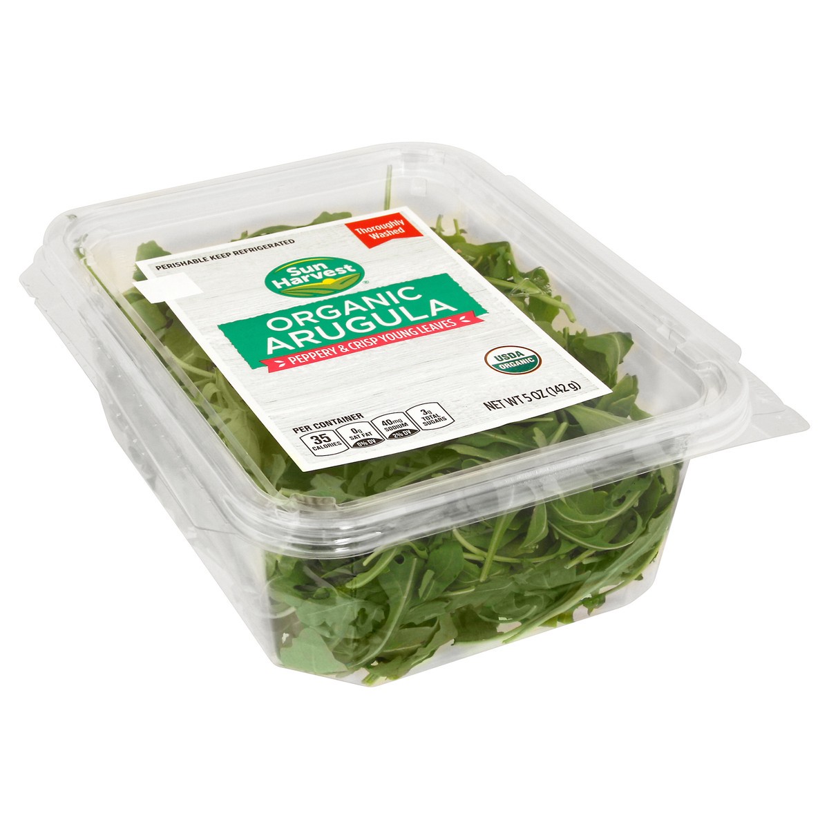 slide 12 of 13, Sun Harvest Organic Arugula, 5 oz