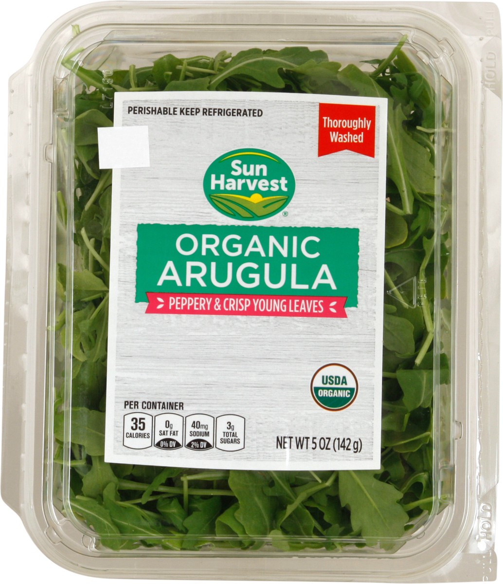 slide 13 of 13, Sun Harvest Organic Arugula, 5 oz